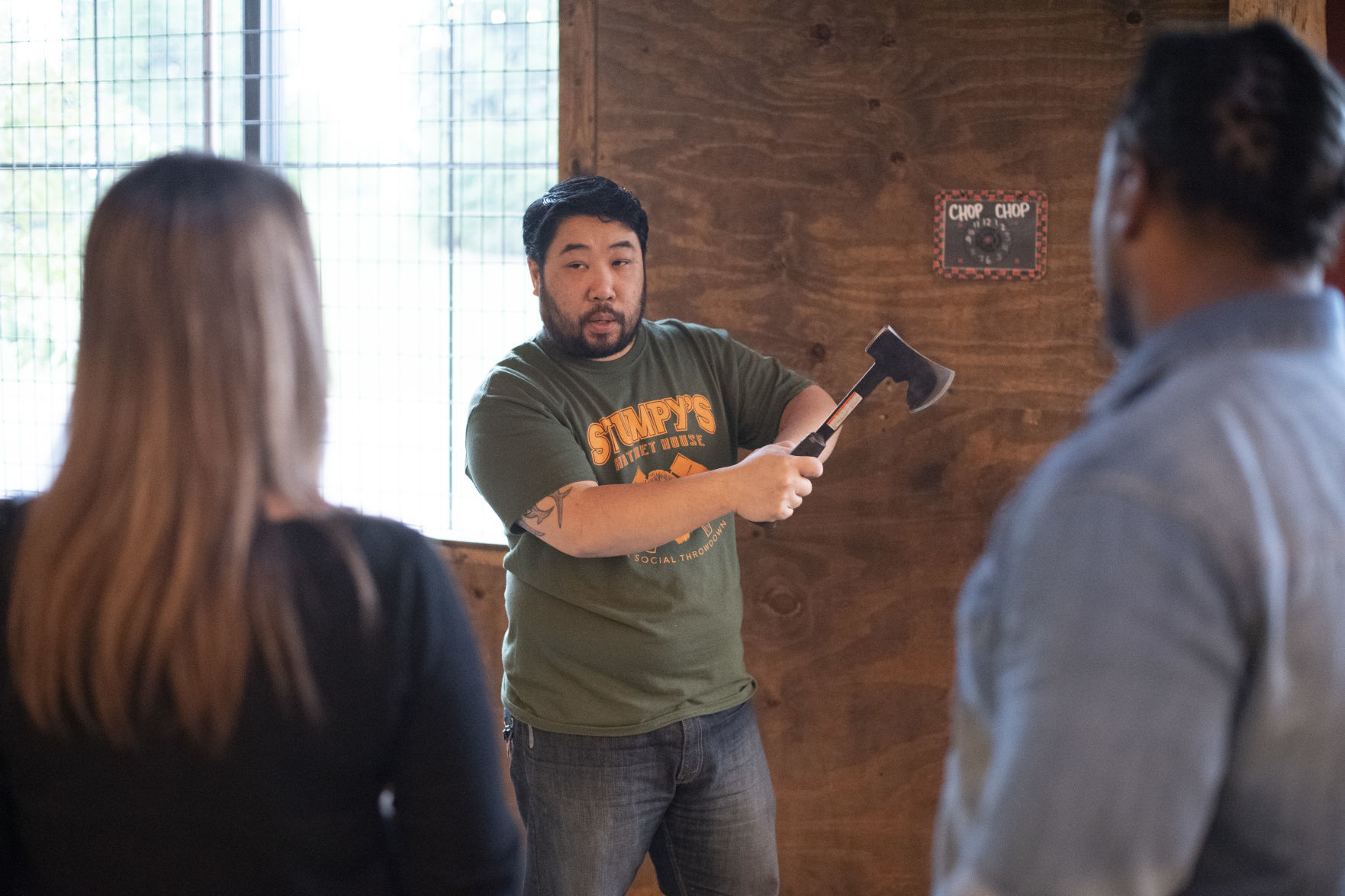 Stumpy's Hatchet House-instruction